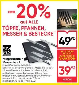 Maximarkt Magnetischer Messerblock Angebot