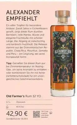 Interspar Old Farmer’s Rum 12 YO Angebot
