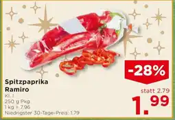 Unimarkt Spitzpaprika Ramiro Angebot