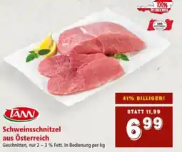 Interspar Schweinsschnitzel aus österreich Angebot