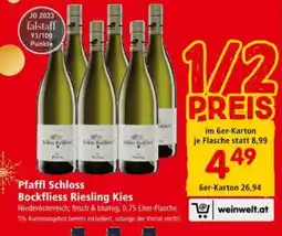Interspar Pfaffl schloss bockfliess riesling kies Angebot