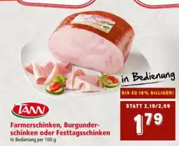 Interspar Farmerschinken, burgunder- schinken oder festtagsschinken Angebot