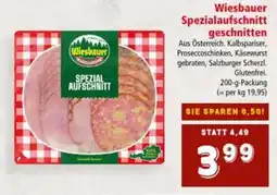 Interspar Wiesbauer spezialaufschnitt geschnitten Angebot