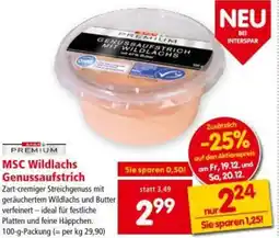 Interspar Msc wildlachs genussaufstrich Angebot