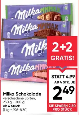 Maximarkt Milka Schokolade Angebot