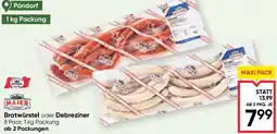 Maximarkt Bratwürstel oder Debreziner Angebot