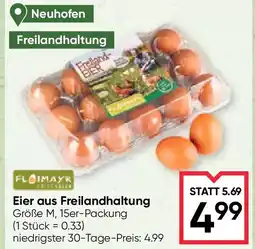Maximarkt Eier aus Freilandhaltung Angebot