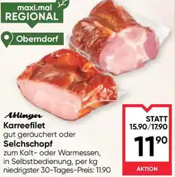 Maximarkt Ablinger Karreefilet Angebot