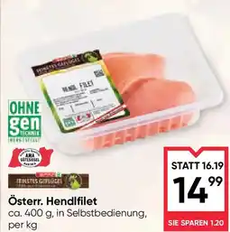 Maximarkt Österr. Hendlfilet Angebot