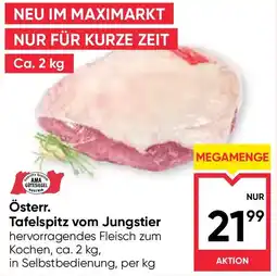 Maximarkt Österr Tafelspitz vom Jungstier Angebot