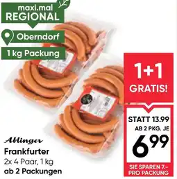 Maximarkt Ablinger Frankfurter Angebot