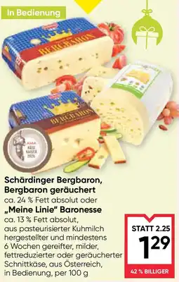 Maximarkt Schärdinger Bergbaron, Bergbaron geräuchert Angebot