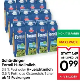 Maximarkt Schärdinger Formil H-Vollmilch Angebot