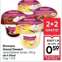 Maximarkt Ehrmann Grand Dessert Angebot