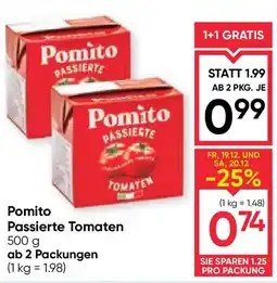 Maximarkt Pomito Passierte Tomaten Angebot