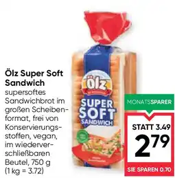 Maximarkt Ölz Super Soft Sandwich Angebot