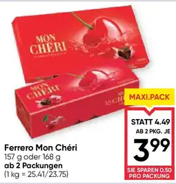 Maximarkt Ferrero Mon Chéri Angebot