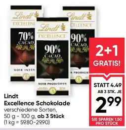 Maximarkt Lindt Excellence Schokolade Angebot