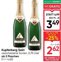 Maximarkt Kupferberg Sekt Angebot