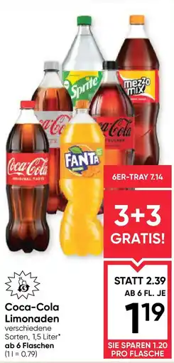 Maximarkt Coca-Cola Limonaden Angebot