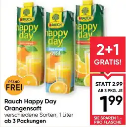 Maximarkt Rauch Happy Day Orangensaft Angebot