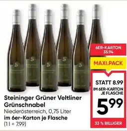 Maximarkt Steininger Grüner Veltliner Grünschnabel Angebot