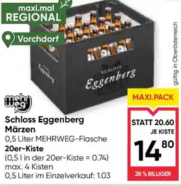 Maximarkt Schloss Eggenberg Märzen Angebot