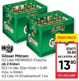 Maximarkt Gösser Märzen Angebot
