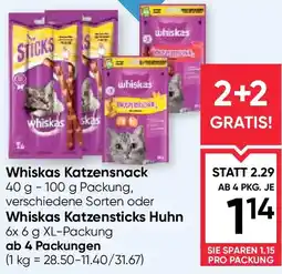 Maximarkt Whiskas Katzensnack Angebot