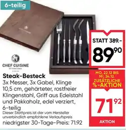 Maximarkt Steak-Besteck Angebot