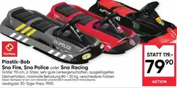 Maximarkt Plastik-Bob Sno Fire, Sno Police oder Sno Racing Angebot