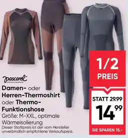 Maximarkt Damen- oder Herren-Thermoshirt oder Thermo- Funktionshose Angebot