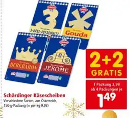Interspar Schärdinger Käsescheiben Angebot