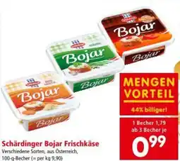 Interspar Schärdinger Bojar Frischkäse Angebot