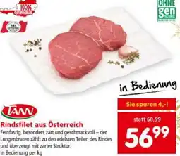 Interspar Rindsfilet aus Österreich Angebot