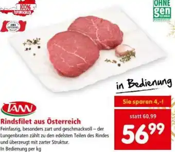 Rindsfilet aus Österreich