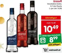 Interspar Eristoff Angebot