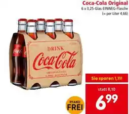 Interspar Coca-Cola Original Angebot