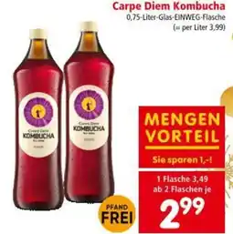 Interspar Carpe Diem Kombucha Angebot
