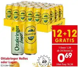 Interspar Ottakringer Helles oder Lager Angebot