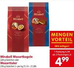 Interspar Mirabell Mozartkugeln Mozarttaler Angebot