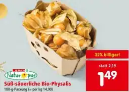 Interspar Süß-säuerliche Bio-Physalis Angebot
