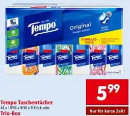 Interspar Tempo Taschentücher Angebot