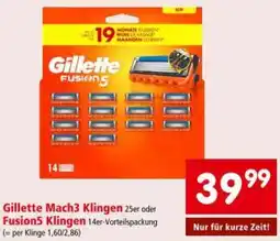 Interspar Gillette Mach3 Klingen Angebot