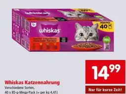 Interspar Whiskas Katzennahrung Angebot