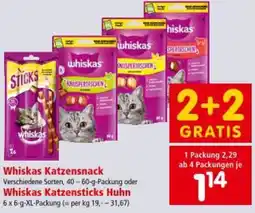 Interspar Whiskas Katzensnack Angebot