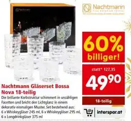 Interspar Nachtmann Gläserset Bossa Nova Angebot