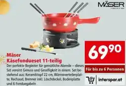 Interspar Mäser Käsefondueset Angebot