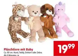 Interspar Plüschtiere mit Baby Angebot
