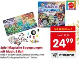 Interspar Spiel Magische Begegnungen mit Magic 8 Ball Angebot